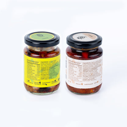 Lemon Ginger & Garlic Pickle - 150gm Made with Cold Pressed Oil