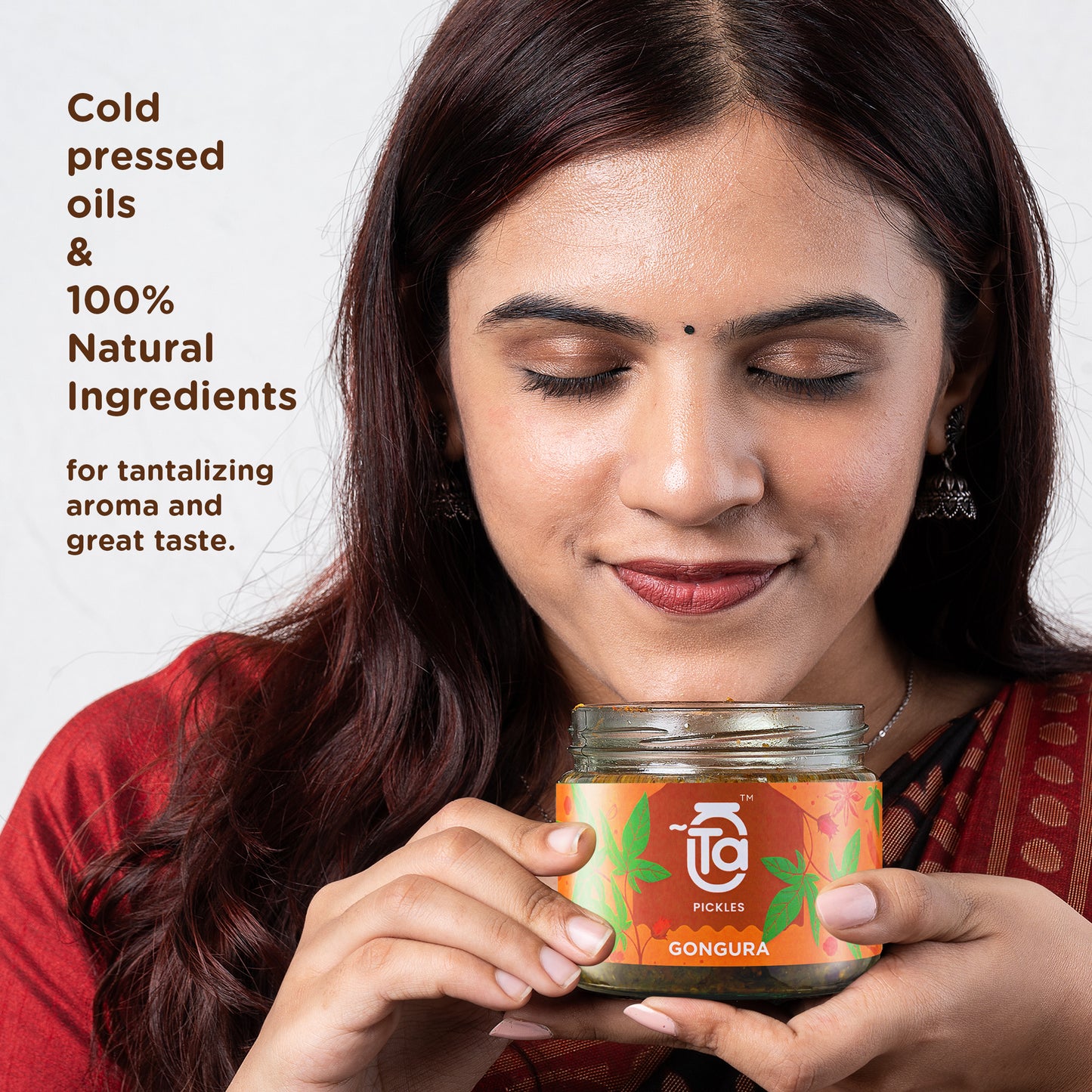 Gongura Pickle 275 gm - Made with cold-pressed oil & No preservatives