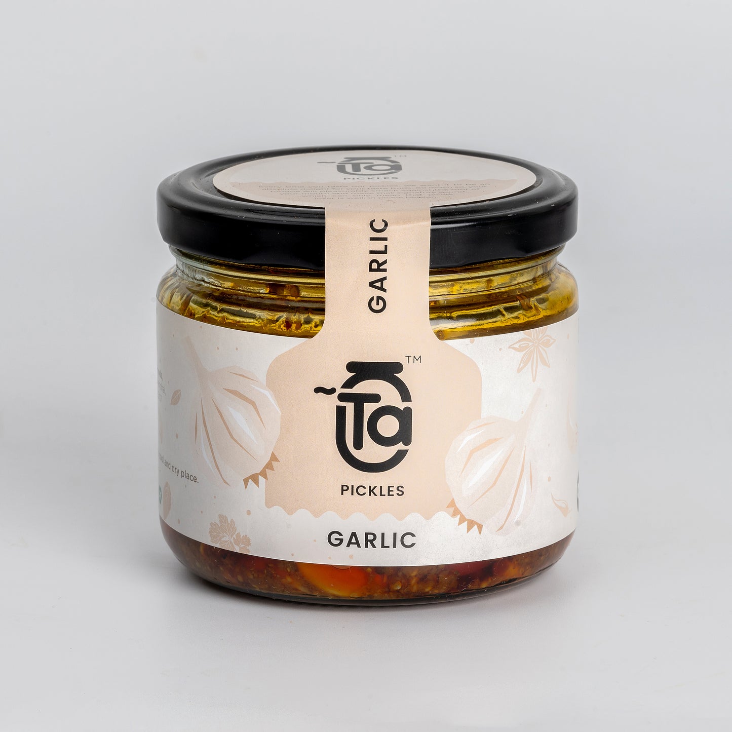 Garlic Pickle275 gm - Made with cold-pressed oil & No preservatives